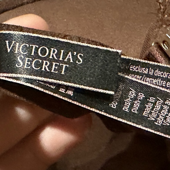 Victoria’s Secret®️ BOMBSHELL™️Brown Lace & Mesh Bra Size 36B - Picture 11 of 14